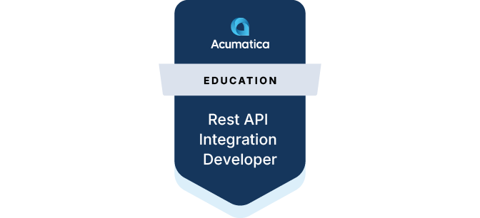 Acumatica REST API Integration Developer Acumatica REST API Integration Developer